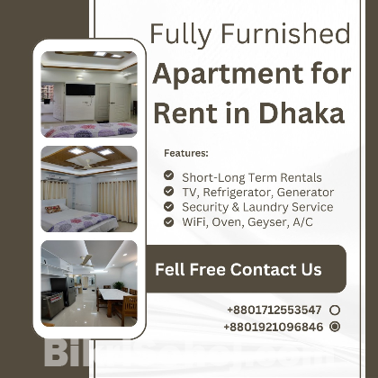Experience Elevated Living Fully Furnished 3BHK Apartments
